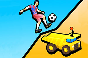 Kick and Ride is een puzzelspel gebaseerd op natuurkunde, met twee spelmodi