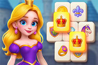 Betreed het magische Koninkrijk in Kings & Queens Mahjong!