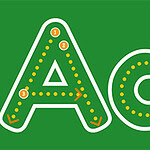 Help jonge kinderen leren letters cijfers vormen dieren en meer te schrijven