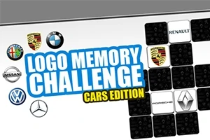 Logo Memory Challenge: Cars Edition