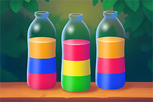 Magic Bottles is een rustgevende kleurensorteerpuzzel met een slimme strategische twist