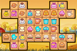 Verbind dezelfde tegels in Mahjong Deluxe!