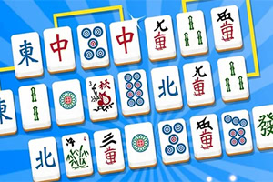 Verbind twee identieke tegels om ze uit het spel te verwijderen