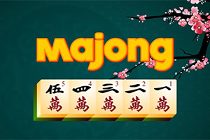 Eenvoudig Majong-spel met 10 lay-outs