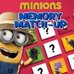 Test je geest en vind de verborgen personages in het Minions Memory Match-Up spel!