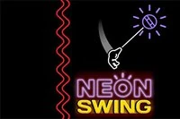 Zwaai zo snel als je kunt in Neon Swing!