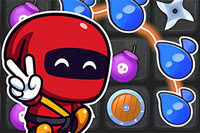 Ninja Spell Match is een snelle mix van match-3 puzzels en ninja-actie