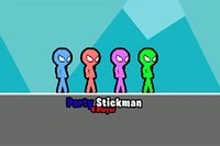 Maak je klaar om het stickman-plezier voor 4 spelers te beginnen Neem je