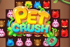 Pet Crush is een zeer verslavende match 3 game