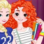 Het is weer tijd om naar school te gaan en deze Disney Girls zijn er behoorlijk enthousiast over