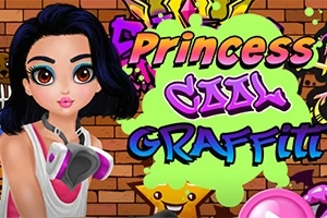 Princess Cool Graffiti