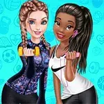 Elsa and Tiana are good friends and they want to share their top healthy lifestyle tips with you. The girls love the gym and working out, so join them for an ac