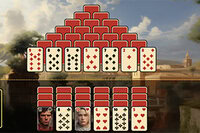Speel Pyramid Solitaire in het oude Rome