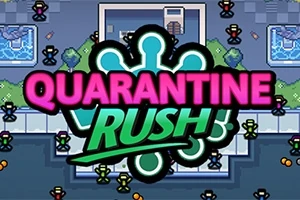 Red zoveel mogelijk mensen van het dodelijke virus in Quarantine Rush!