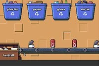 Een eenvoudig spel om te leren over recyclen