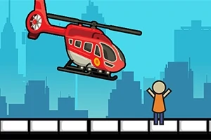 Wil je mensen redden terwijl je een helikopter vliegt?