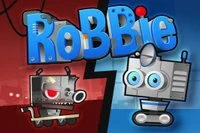 RoBBie deed alleen gewoon zijn werk toen een andere robot verf over hem heen