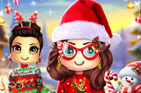 Roblox Christmas Dress Up is een leuk aankleedspel met een kerstthema en vijf