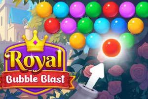 Laat de bubbels knallen in Royal Bubble Blast