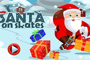 Santa on Skates