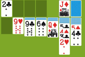 Simple Solitaire is de klassieke Klondike-solitaire