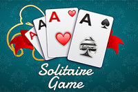 Een klassiek golf solitaire kaartspel