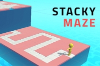 Stacky Maze is een kubus-verzamelgame