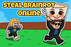 Steal Brainrot Online is een chaotisch en verslavend rooftspel waar elke zet een risico is