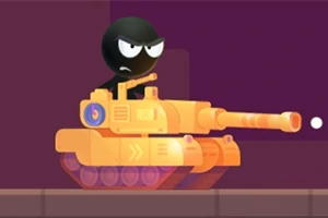 Stick Tank Wars is een leuk Worms spelletje met tanks