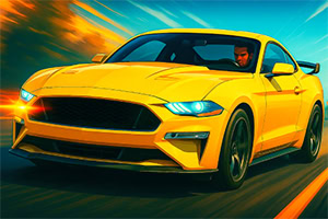 Race veilig met 6 getunede auto's over 3 snelwegen