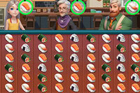 Combineer 3 sushi in een smakelijke puzzeluitdaging