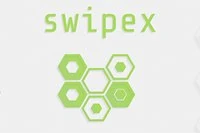 Swipex is een nieuw puzzelspel waarin je zeshoeken moet swipen om ze in de