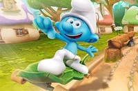 Speel The Smurfs Skate Rush en voel de bries van de wind terwijl je je skate