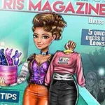 Tris had altijd al een unieke stijl en nu is ze een mode-icoon op de cover van een tijdschrift!