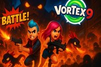 Vortex 9 is een snelle shooter vol stijlvolle helden, gekke wapens en