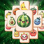 Les je dorst naar casual games in Watermelon Mahjong!