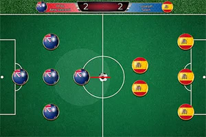 World Cup Soccer Caps is een leuk tafelvoetbalspel