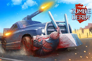 Race door de apocalyps in Zombie Derby